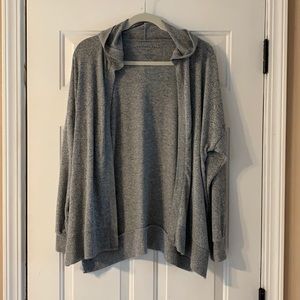 American Eagle Soft&Sexy Plush Hooded Cardigan S